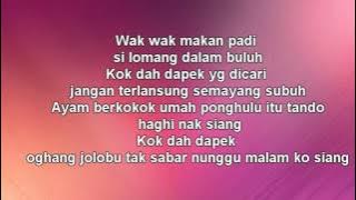 W.A.R.I.S ft Dato Hattan- Gadis Jolobu (LIRIK)