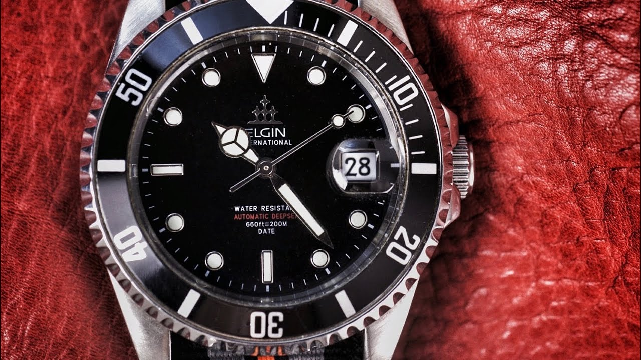【稼働品】ELGIN 腕時計 インターナショナル FK-531-C