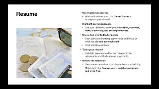 Scholarships: Best Practices For a Strong Application
