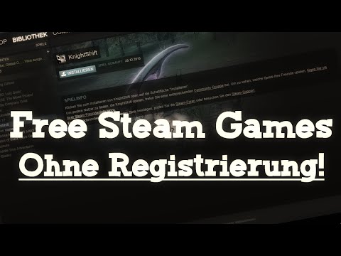 Gratis Steam Spiele ohne Registrierung