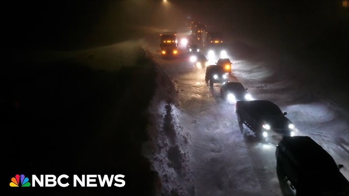 Video Shows Cars Stranded On California S I 80