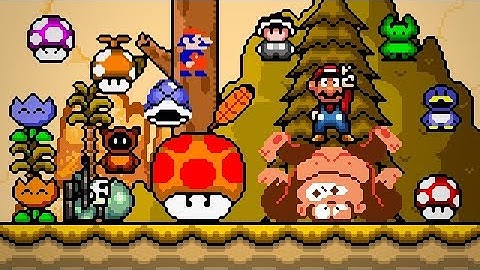 SMBX 1.4.4 - My Custom GFX | New PowerUps GFX (SMW Style). HD