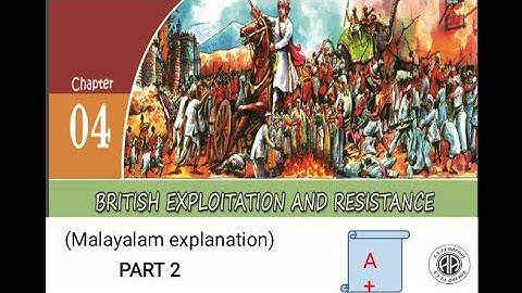 SSLC | CHAPTER 4 | PART 2 | BRITISH EXPLOITATION AND RESISTANCE #WinA+ #a2academy🎓 #chapterwiseclass
