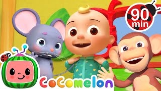 Play Along with JJ’s Magical Tune Box | Cocomelon 90 MINS | Moonbug Kids - Cartoons &amp; Toys