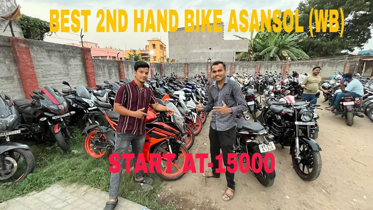 BEST 2ND HAND BIKE MARKET IN ASANSOL suman auto asansol YouTube