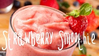 Tasty Strawberry and Yogurt Smoothie || Very very Tasty and Delicious Smoothie || Best Dessert Ever!