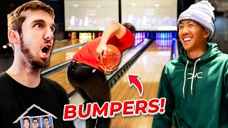 PBA Pros vs. Bumpers BOWLING CHALLENGE