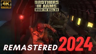 Brothers in Arms: Road to Hill 30 Part 1  4K HD Remastered in 2024