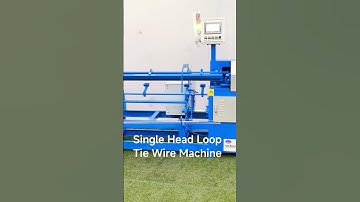 Automatically Loop Tie Wire Machine Single Wire Twisting Machine WhatsApp +86 156 1338 8882