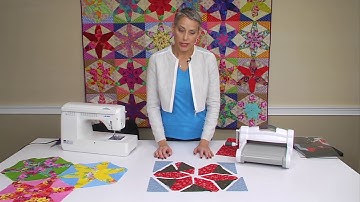 How to Piece the Hex Star Block & Variations - Sizzix