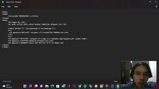 WEB PROGRAMING 1 - PERTEMUAN 2 - TUGAS KE 1