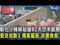 彰化小姊妹劫後80天仍未脫險 昏迷指數3 傳家屬簽「放棄急救」｜TVBS新聞 @TVBSNEWS01