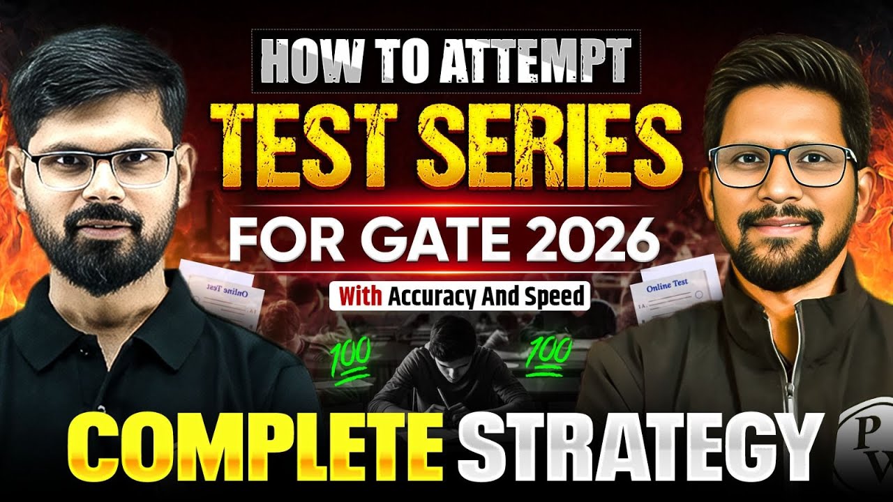 How to Attempt Test Series for GATE 2026 | Avoid These Mistakes to ...