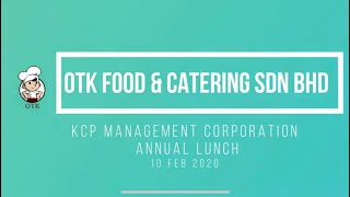 KCP MANAGEMENT ANNUAL LUNCH 2020