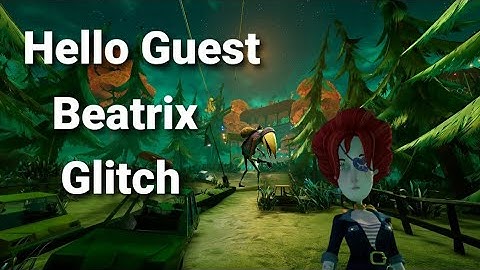 Hello Guest Alpha 1 (Hello Neighbor 2) Beatrix Glitch