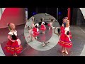 Tarantella: rehearsal &amp; performance. Girls 5-8 years old, California #dance #dancevideo #ballet