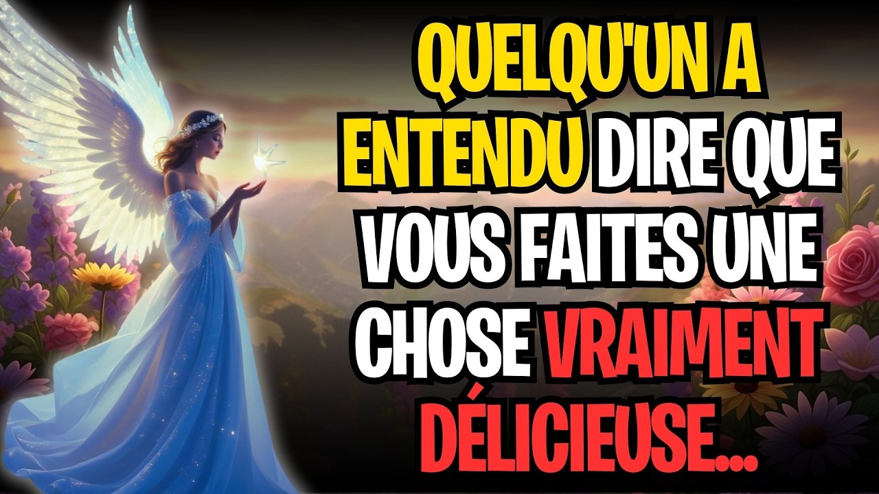 QUELQU'UN A ENTENDU DIRE QUE VOUS FAITES UNE CHOSE VRAIMENT DÉLICIEUSE...