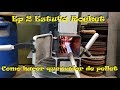 Ep2 Estufa rocket multicombustible Quemador de pellet