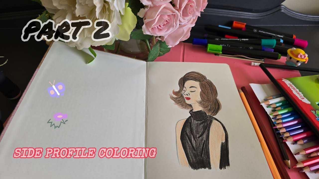 Part - 2 Coloring it 🥺❤️