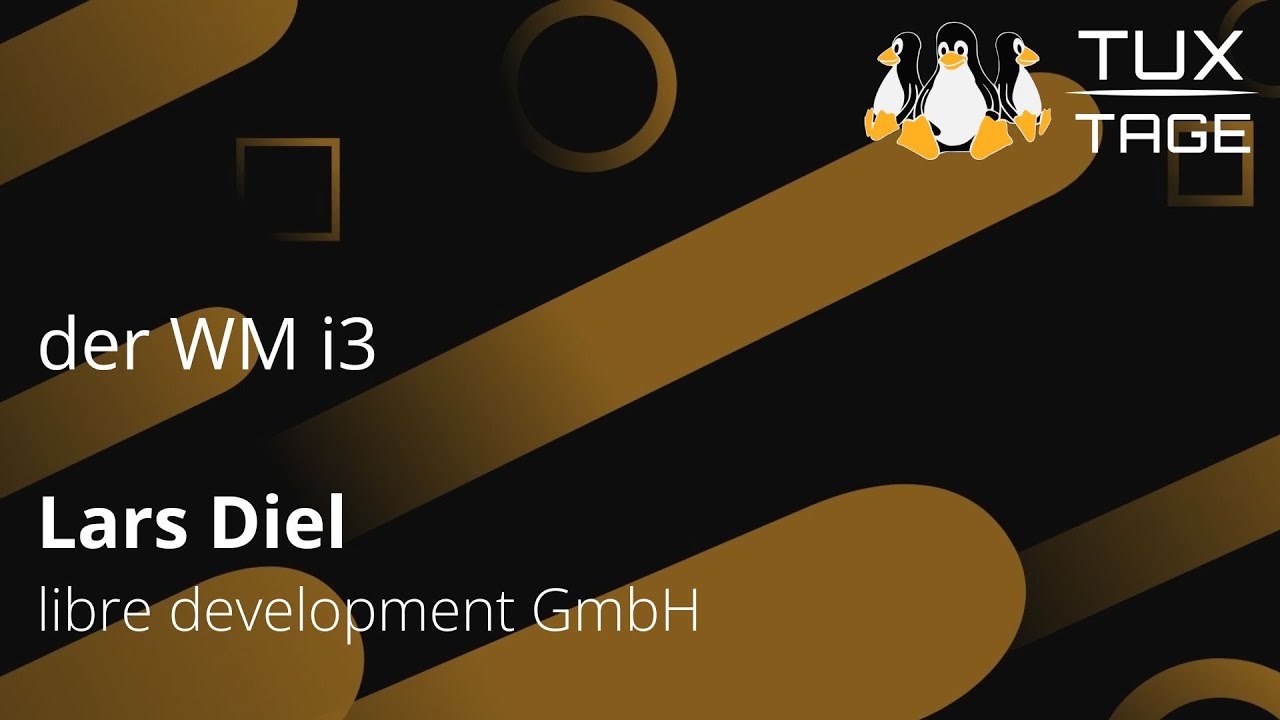 der WM i3 - Tux-Tage 2025
