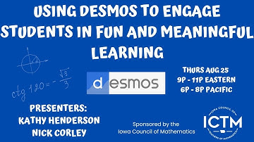 Using Desmos to Engage Students in Fun and Meaningful Learning