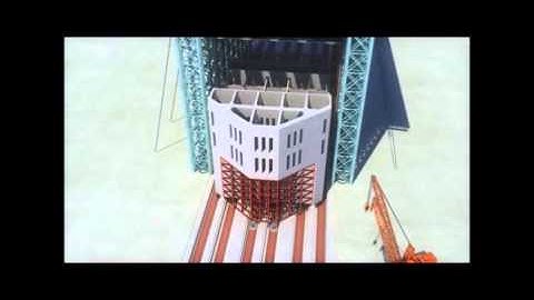 Slipform & Skidding systems combined : Bygging-Uddemann