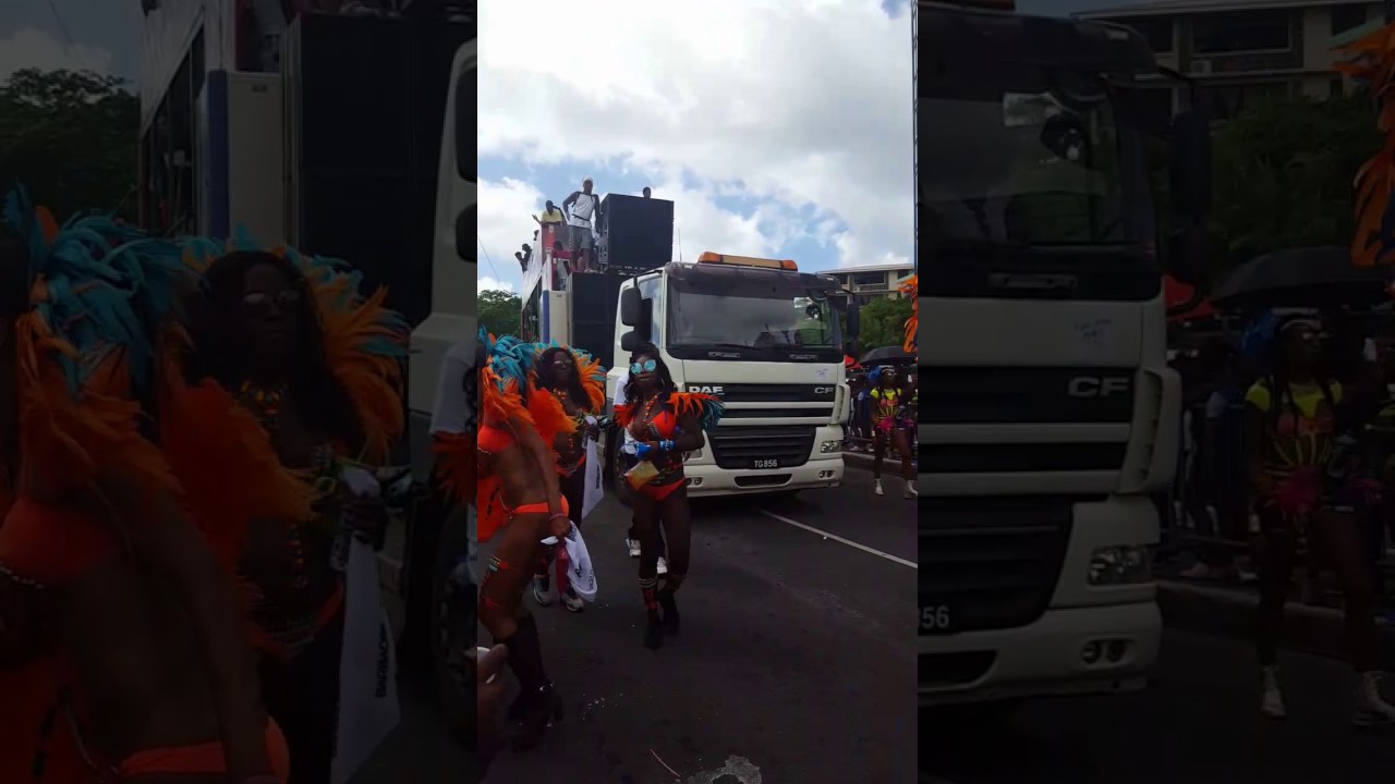 Bands on parade in Saint Lucia for Carnival. 2017 YouTube