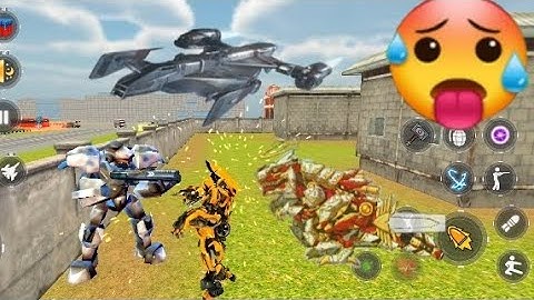 Jet Robot Car Transformation Games - Android & iOS Gameplay