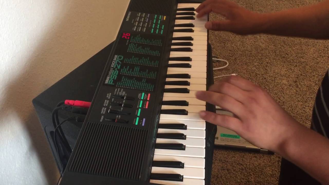 6  Tubas diferentes  en el Yamaha Pss-270, tubas calentanas , también la Tuba Dx7 en pss