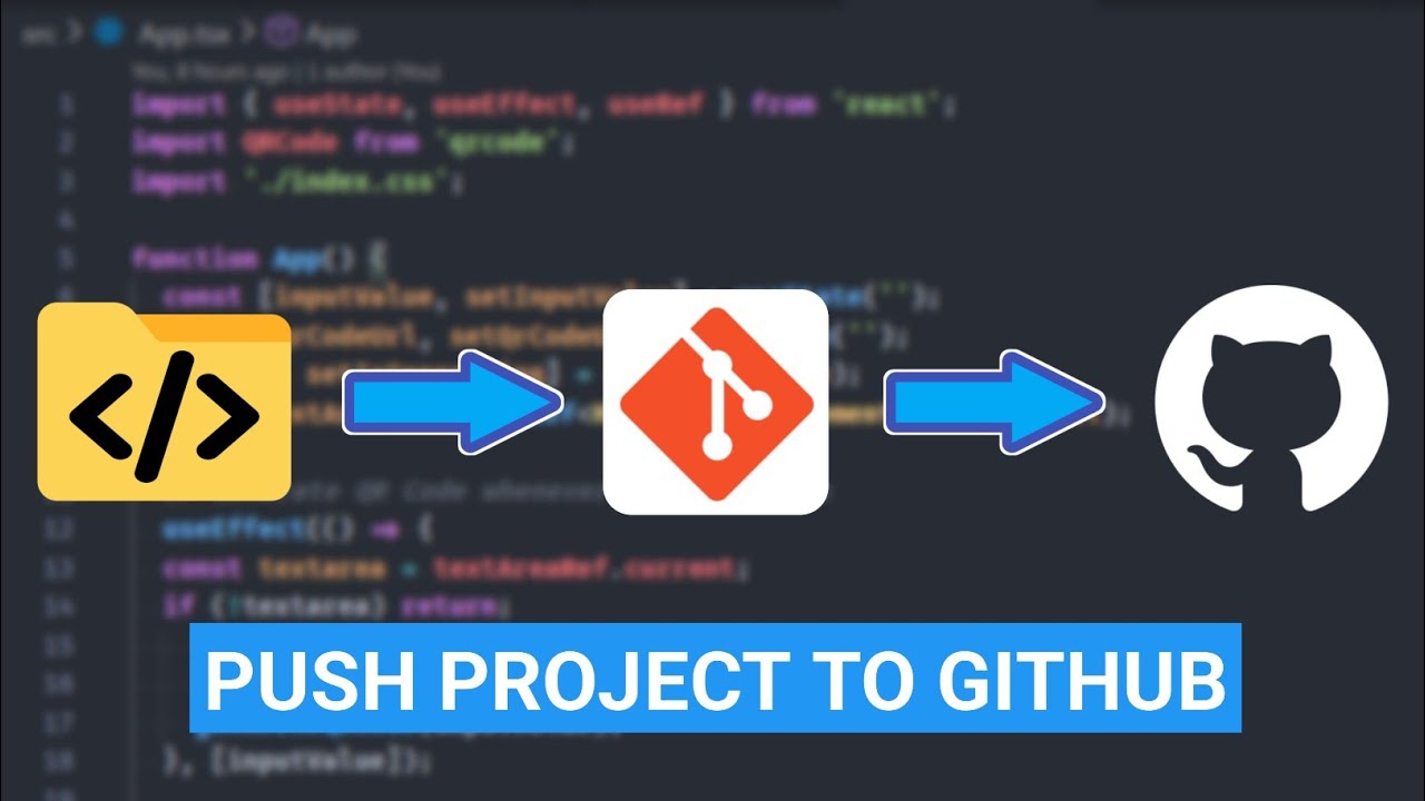 Cara Push Proyek Koding ke GitHub Repository (Git Bash) - YouTube