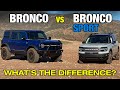 Ford Bronco vs. Bronco Sport | 10 Differences Between 2021 Bronco & Bronco Sport | Price, MPG & More