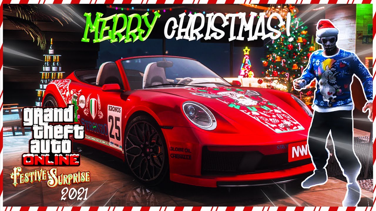 🔴GTA ONLINE MERRY CHRISTMAS! FREE GIFTS! ENJOYING SNOW & MORE WITH