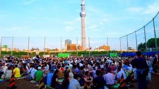 隅田川花火大会　市民協賛席