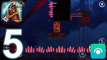 Shadow Blade: Reload - Gameplay Walkthrough Part 5 - 3. Mountain: Levels 1-5 (iOS)