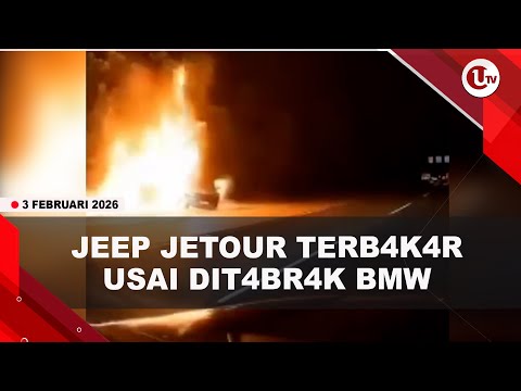ADU KECEPATAN, JEEP JETOUR TERB*KAR HEBAT USAI DISERUDUK BMW| U-NEWS