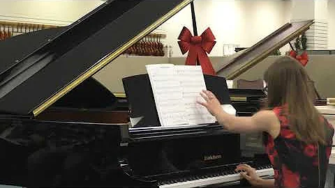 Georgia Newman plays Hallelujah