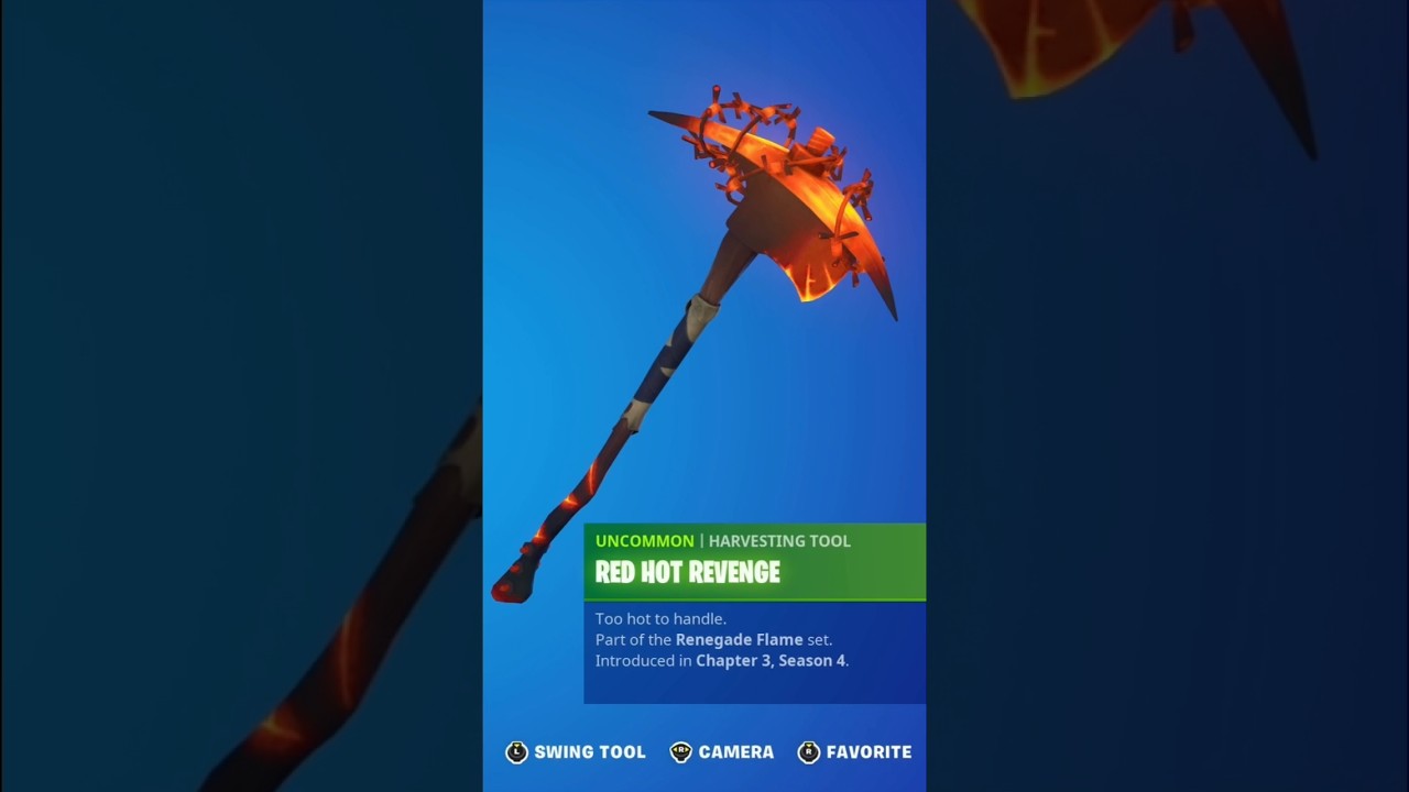 Red Hot Revenge Combos🔥#blickyplays #fortnite #fortnitecombos #fyp #