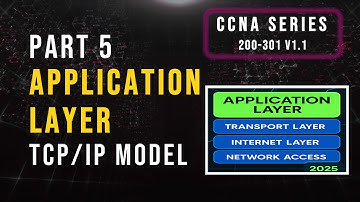 TCP/IP Application Layer in Hindi | CCNA 200-301 v1.1 Part- 5 | Complete Guide for Beginners
