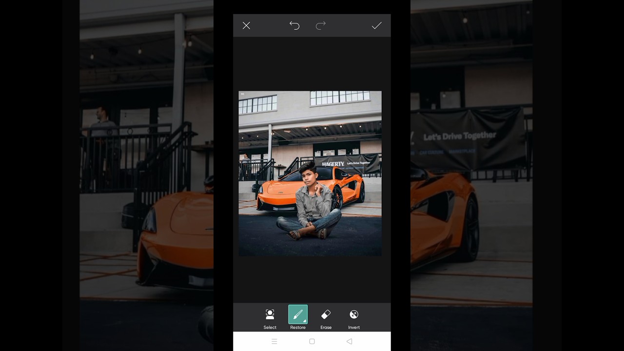 My Car Photo Editing || Background change photo editing
