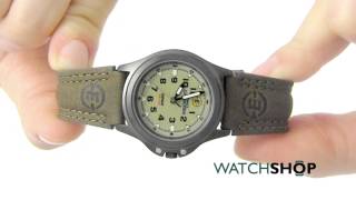 Timex Ladies' Indiglo Expedition Field Watch (T47042) - YouTube