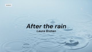 After the rain - Laura Bretan (lyric video) Resimi