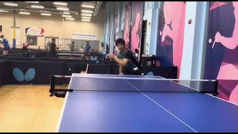 Butterfly Training Tips with Anav Gupta - Three Point Forehand Loop Footwork