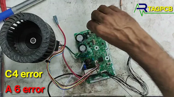 Daikin split AC error code//  C4 error// A6 error//Daikin error code check