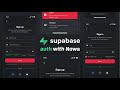 Supabase Auth (Login, Sign Up) with Nowa - Build Full Movie App with Nowa (Part 2)
