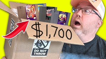 I Spent $1,700 on a box of NES Games