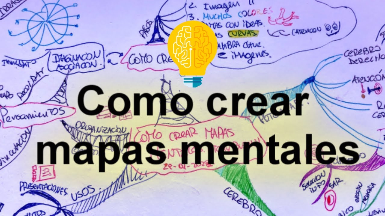 Como crear MAPAS MENTALES- Tony Buzan - YouTube