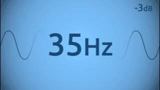 35 Hz Test Tone