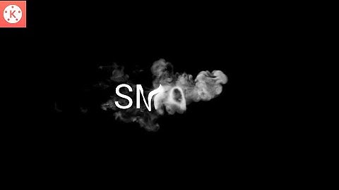 Smoke Effect Video Editing || Smoke Effect Text Reveal Animation intro Editing in Kinemaster