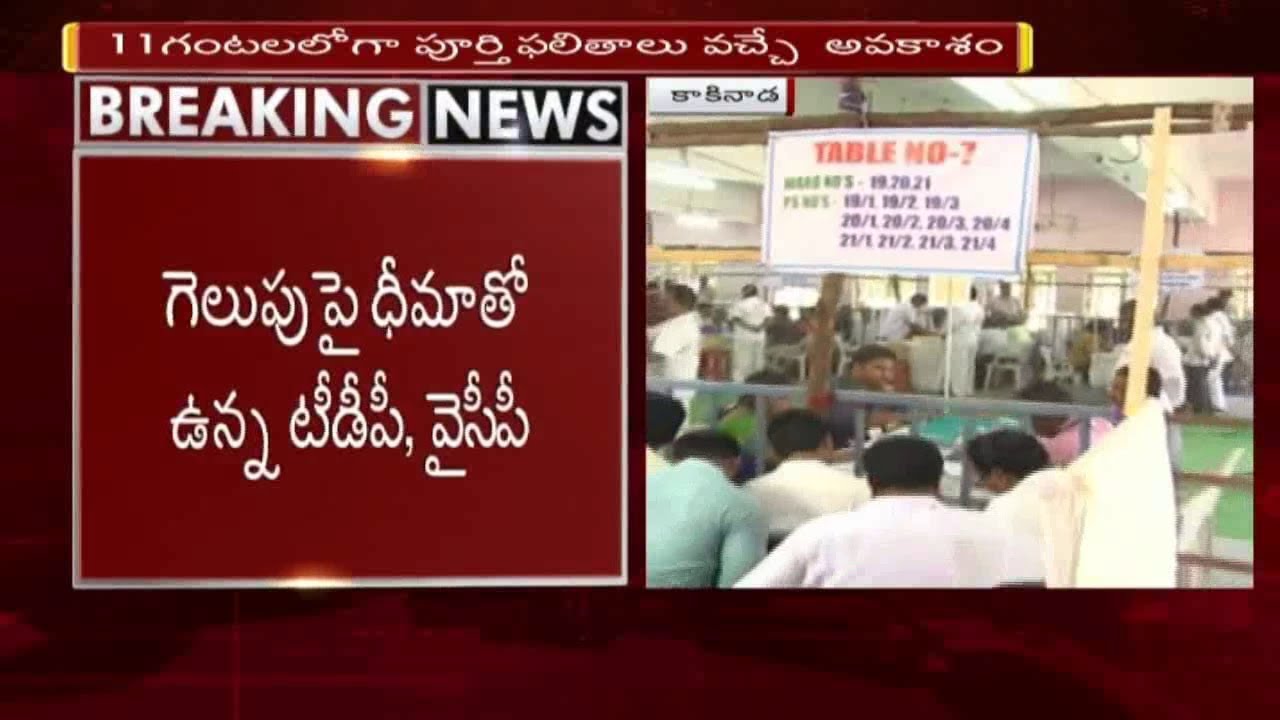 Kakinada Corporation Election Counting Begins || Live Updates || 