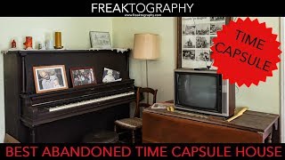 Urban Exploration: INCREDIBLE Abandoned Time Capsule House.